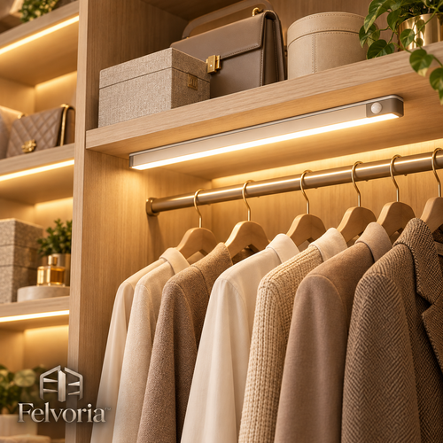 Felvoria Closet Lighting Organizer