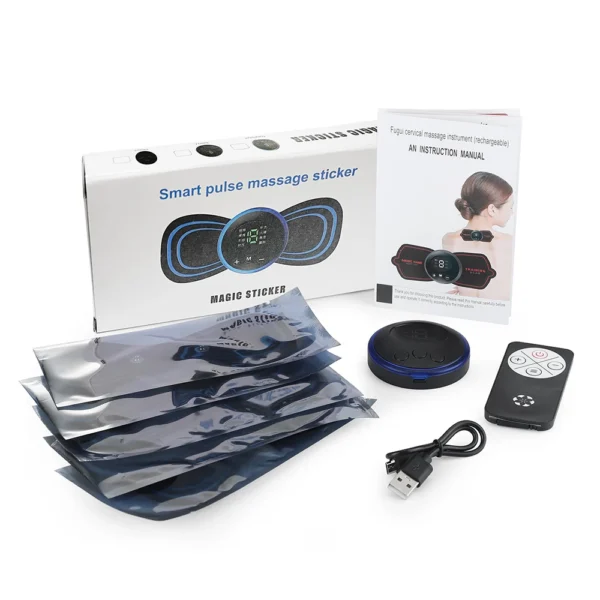 Portable EMS Neck and Body Massager – Customizable Pain Relief and Relaxation for All Body Parts